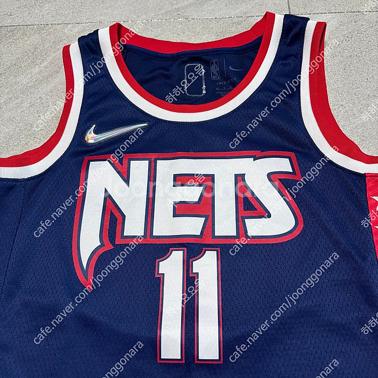 나이키 NETS 어빙 유니폼 나시 농구--1