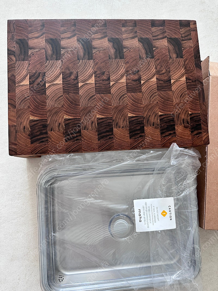 트리처도마+바퀜용기 새상품--2