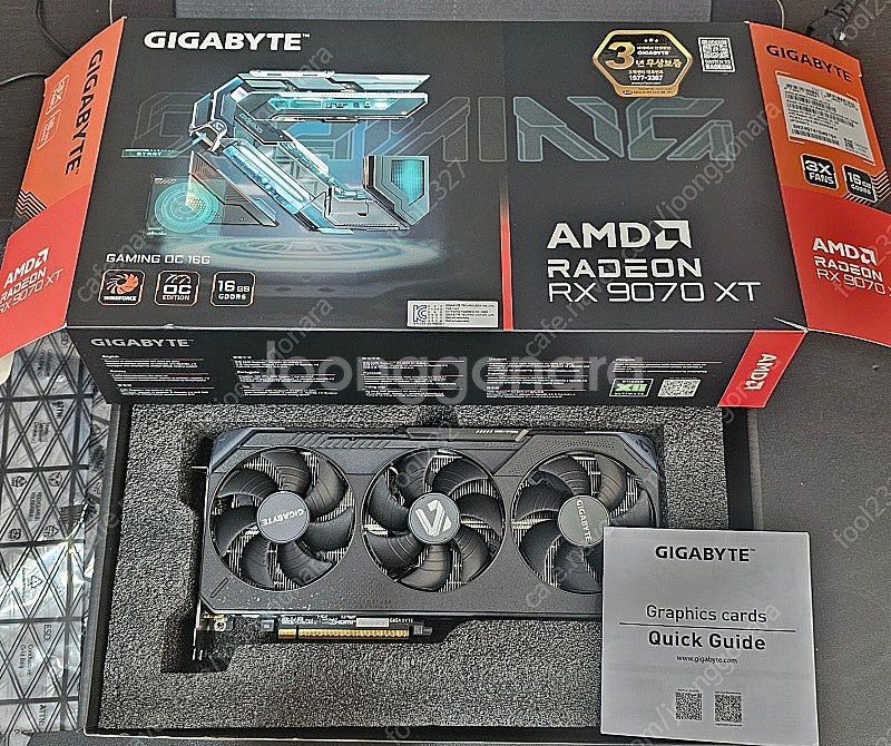 [GIGABYTE] 라데온 RX 9070 XT GAMI...--0