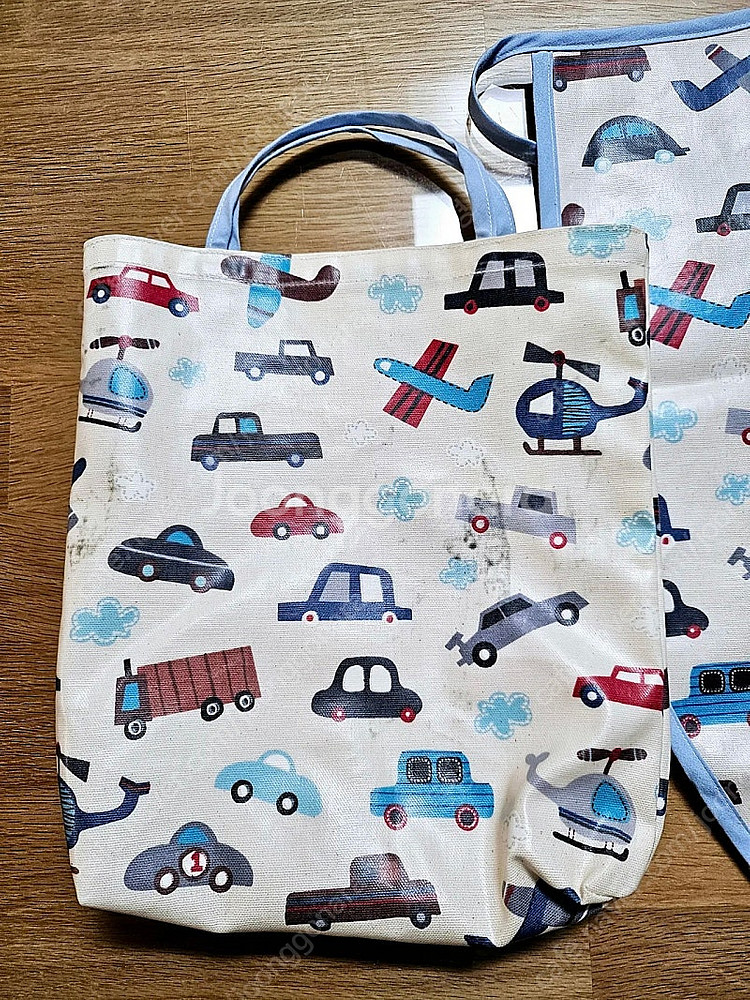 남아 방수 앞치마, 토시, 두건, 가방 4종 세트--2