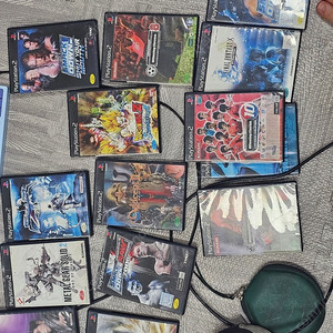 Ps2 게임CD 30개(정품) + 복제 11개 급처