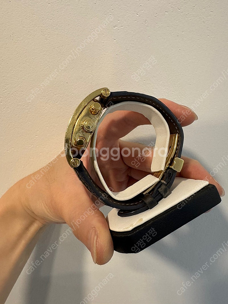 불가리 아시오마 44mm 크로노그래프 옐골 금통 판매합...--2