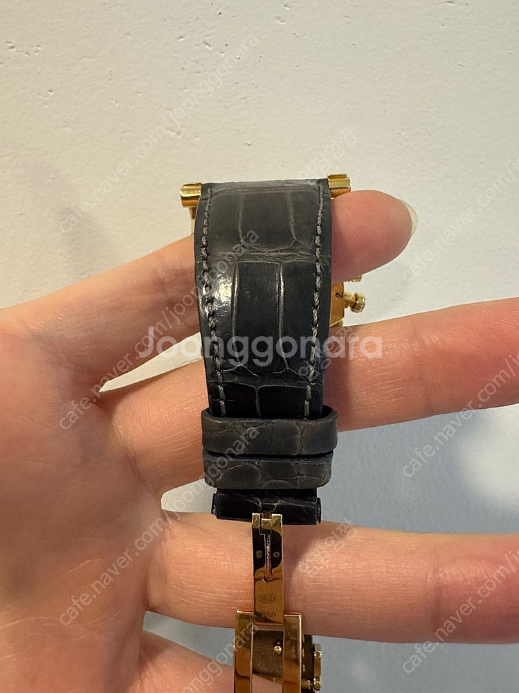 불가리 아시오마 44mm 크로노그래프 옐골 금통 판매합...--6