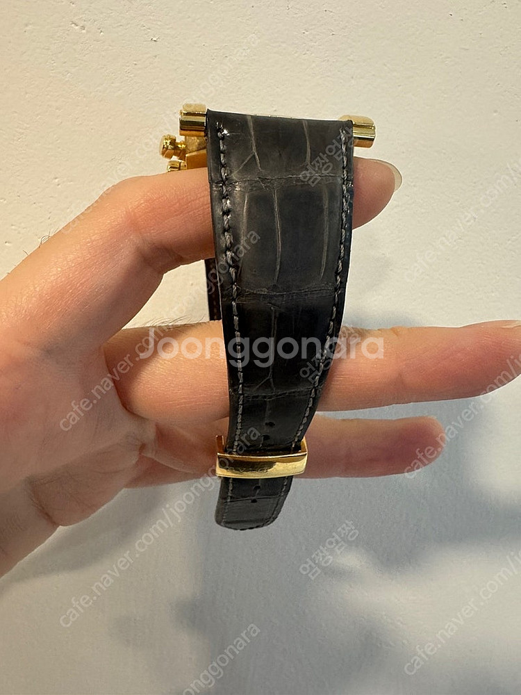 불가리 아시오마 44mm 크로노그래프 옐골 금통 판매합...--7