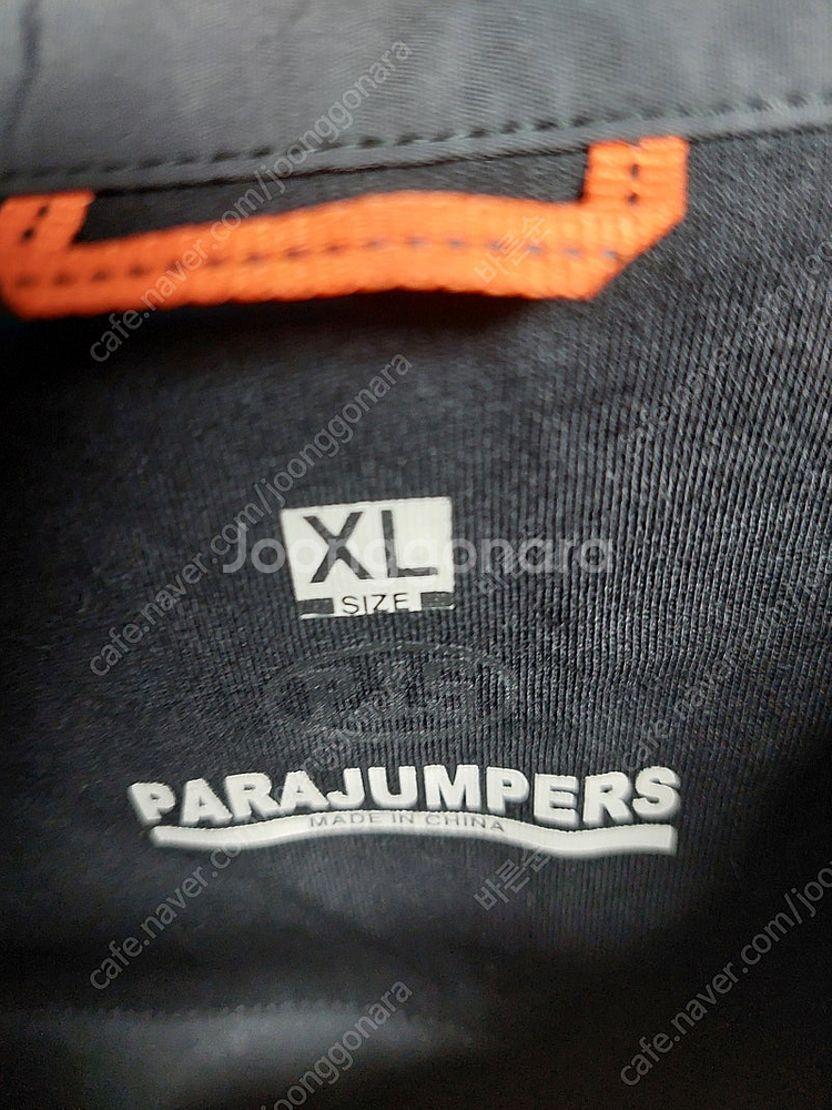 파라점퍼스 레스큐 폴로 반팔 블랙 xl--4