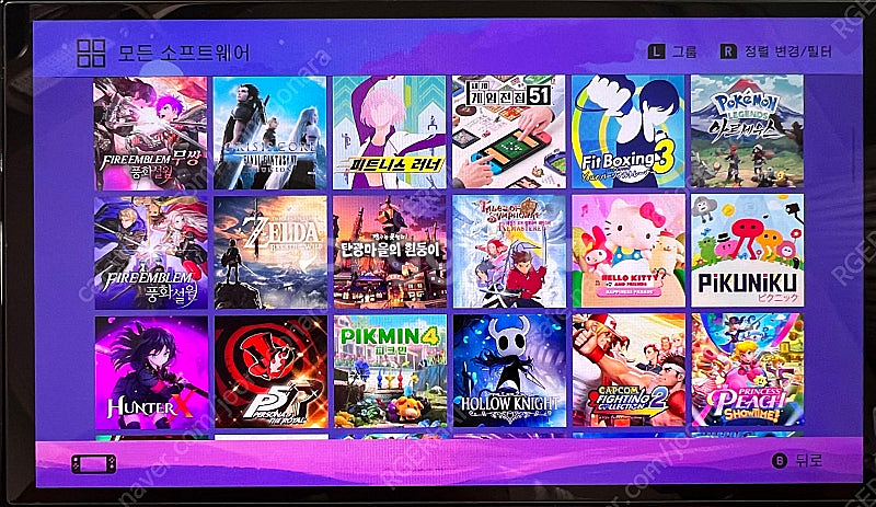 닌텐도 스위치 OLED 1테라 끝판왕 팝니다~~!!--4