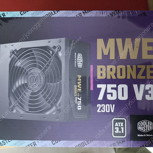 쿨러마스터 MWE Bronze 750W V3 새제품