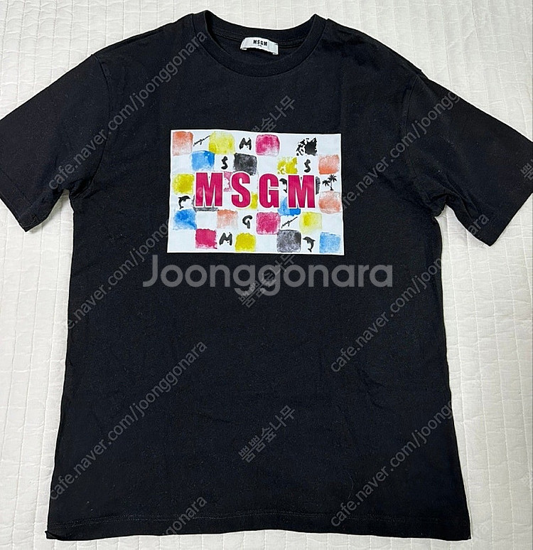 24ss msgm 키즈 티셔츠 12--1