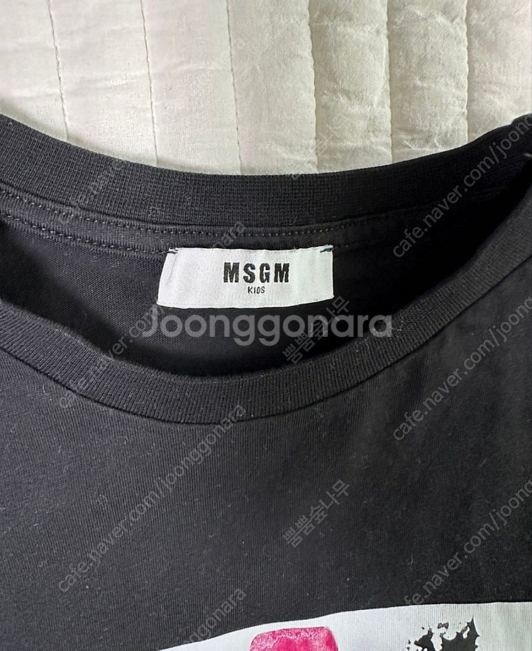 24ss msgm 키즈 티셔츠 12--2