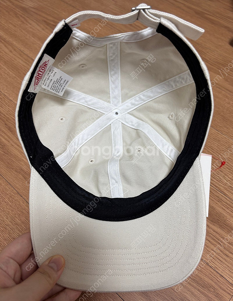 단톤 볼캡 모자 에크루 (DT-H0227)--5