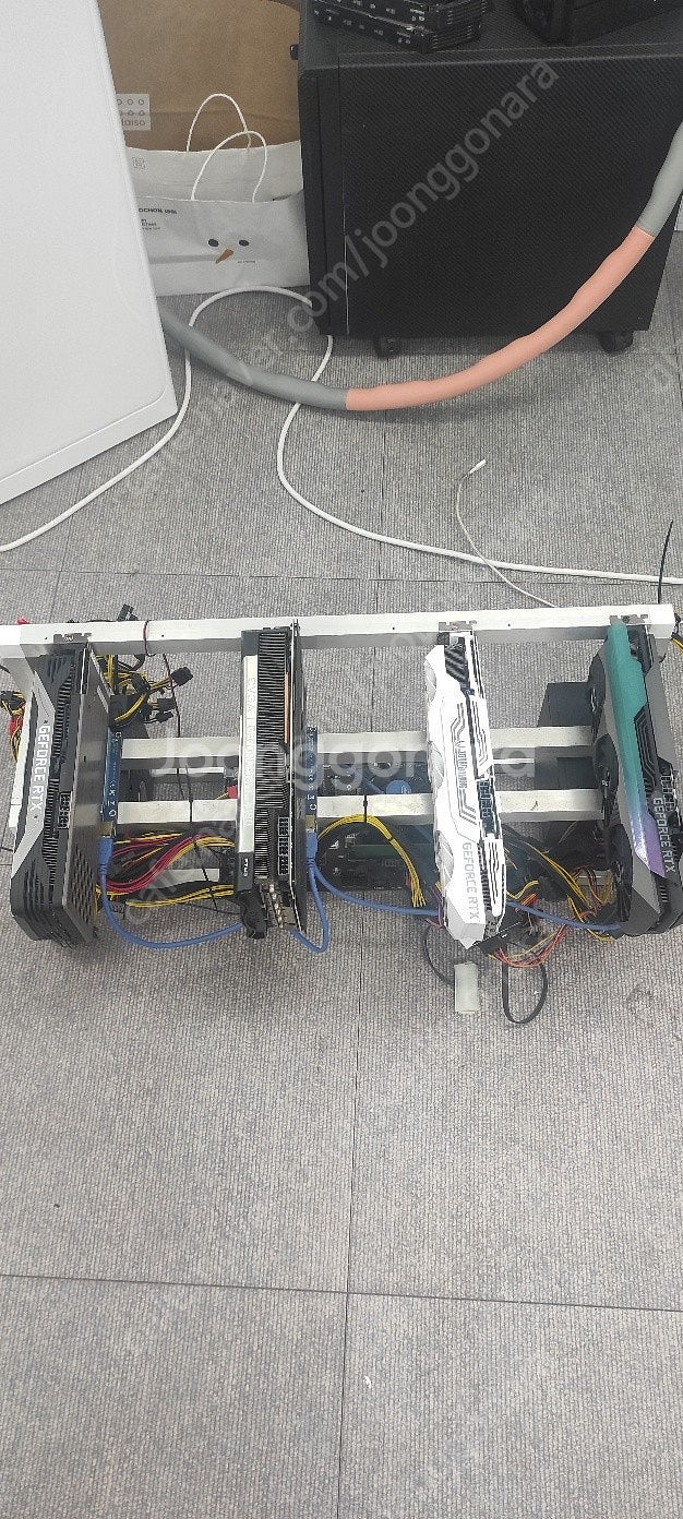 rtx 3080 4way 채굴기 150만원 판매합니다.--0