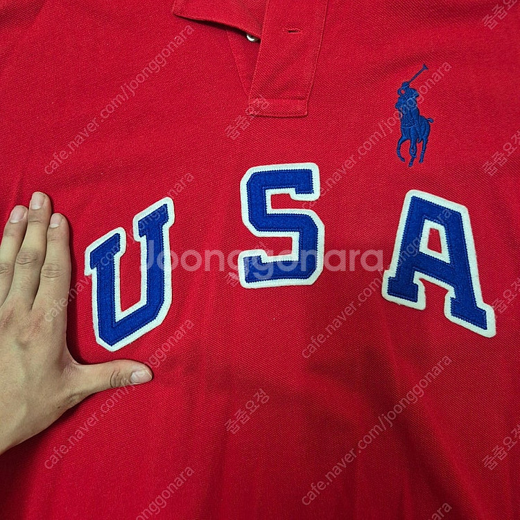폴로 랄프로렌 빅포니 3 USA 반팔 카라티--3