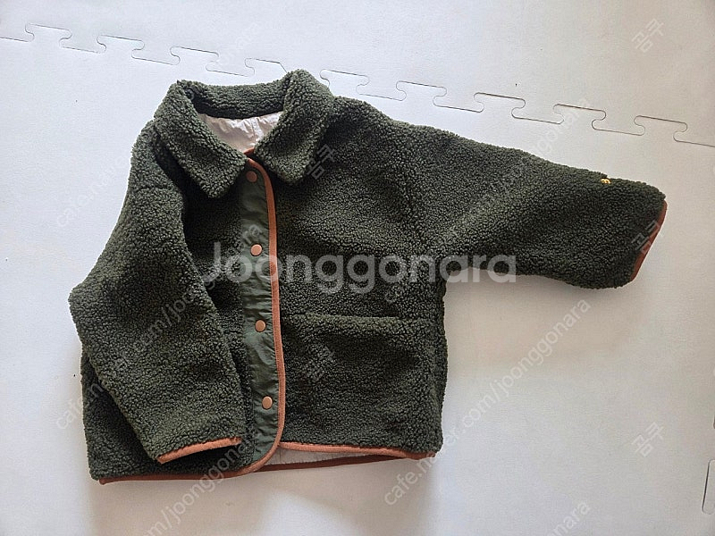 보보쇼즈 리버서블 뽀글이 자켓 6-7yr--2