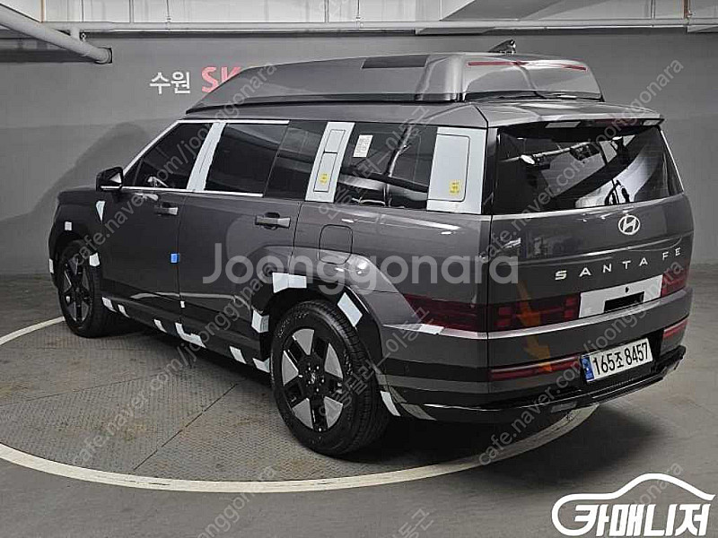 [현대]싼타페 하이브리드 MX5 1.6T 2WD 캘리그래피 (7인승) | 2024 | 244km년식 | 회색 | 수...--4
