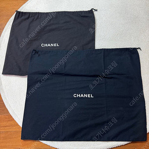 샤넬 정품 가방 용 더스트 백 파우치 정품!!