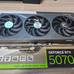 ZOTAC RTX 5070 Ti SOLID OC 팝니다.