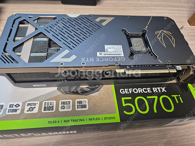 ZOTAC RTX 5070 Ti SOLID OC 팝니다...--2