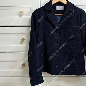 유메르 프리미엄 트위드 자켓