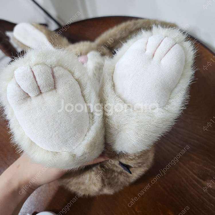 보이즈베어 대형 갈색 토끼 키덜트 빈티지 인형--5
