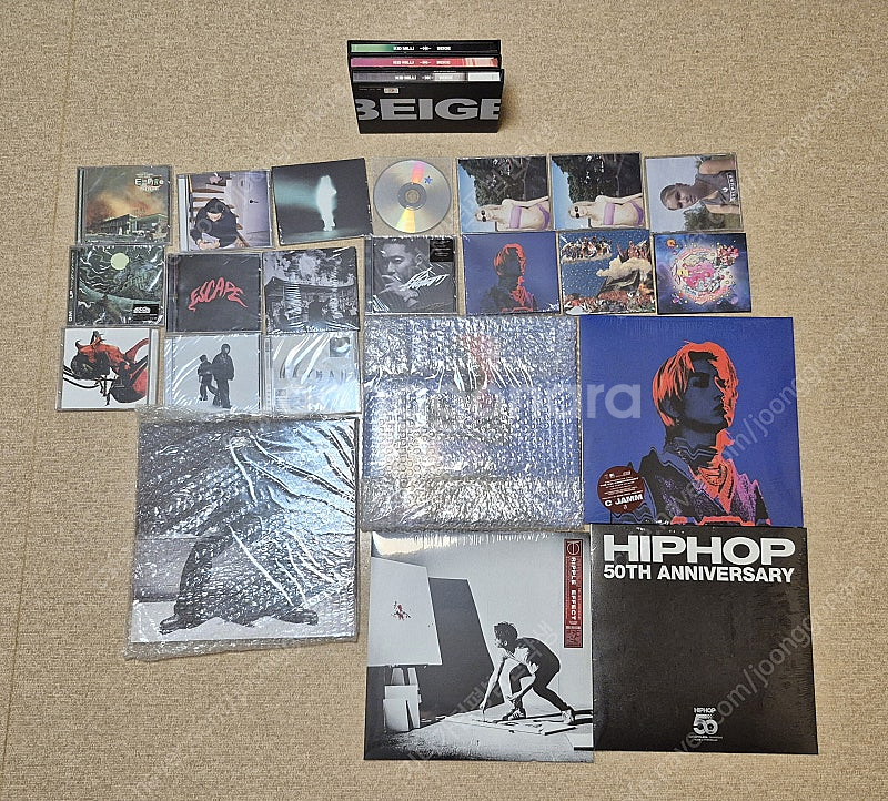 씨잼 킁 이외 국내힙합 CD, LP 일괄판매--0