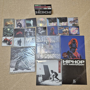 씨잼 킁 이외 국내힙합 CD, LP 일괄판매