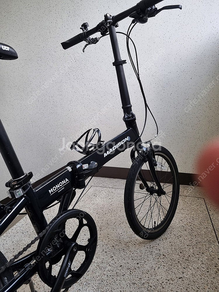 상태 좋고 바로 운행 가능한 메디슨 접이식 미니벨로 팝...--7