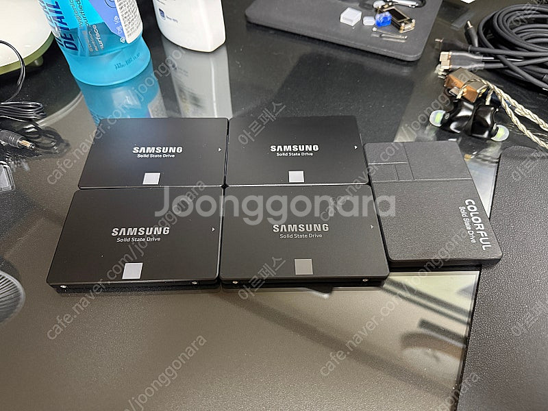 삼성 SSD 120GB 4개 컬러풀 SSD 128GB ...--1