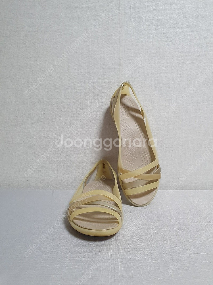 0 무료배송 240mm 크록스 샌들 후라체 플랫 아이보...--0