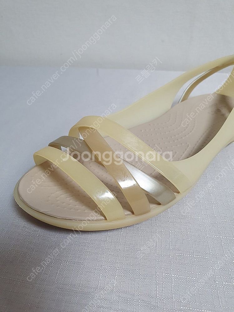 0 무료배송 240mm 크록스 샌들 후라체 플랫 아이보...--8