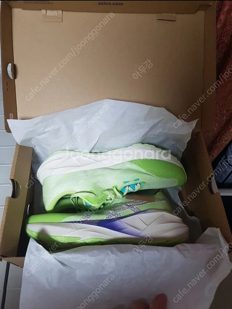 노바블라스트5 270 라임색 팝니다--1