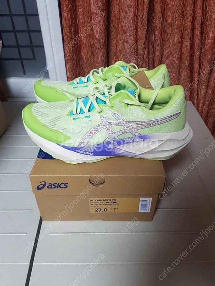 노바블라스트5 270 라임색 팝니다--0
