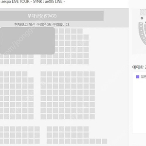 2025 에스파 콘서트 막콘 중앙구역 명당 티켓 양도