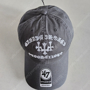 nptsss 47브랜드 크롬하츠 회색 십자가