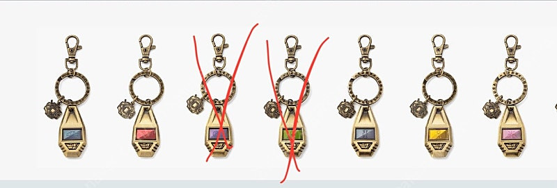 디지몬전 메탈키링/디지몬어드벤처 키링/용기의문장/우정의문장/문장키링 이미지