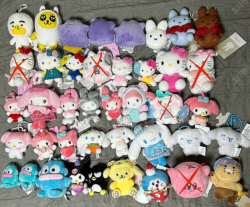 산리오 짱구 미피 맥그로우 등 인기 키링 판매합니다--0