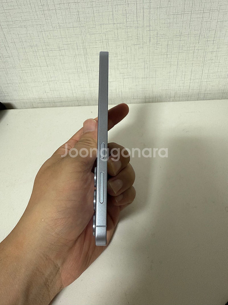 S25 자급제 256기가 아이스블루 팝니다--4