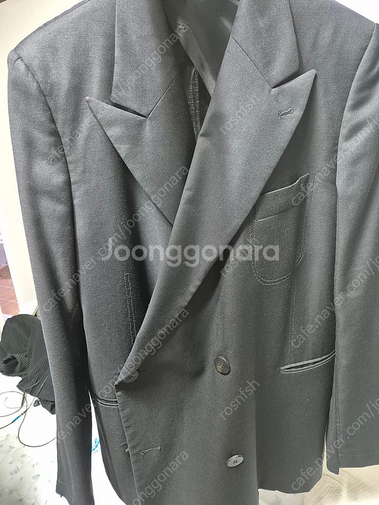 우영미 19ss 피크드라펠 블레이저--2