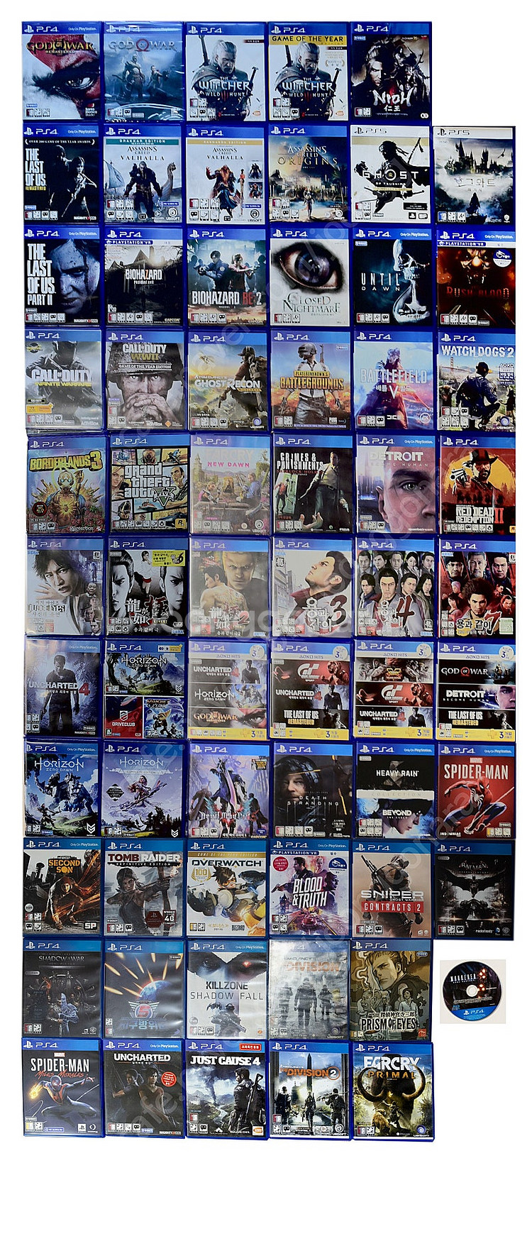 플스4 PS4 PS5 게임 CD 타이틀--0