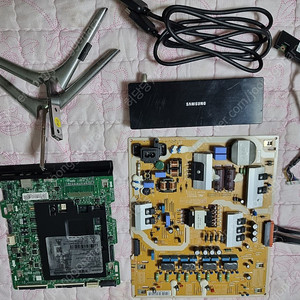 UN55KS8000 메인보드, 파워보드, 원커넥터, 스탠드