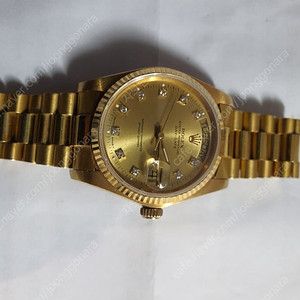 제작 로렉스금통 데이데이트 18k 36mm 새것 서울양천구01038008572