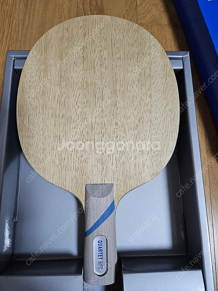 탁구라켓 중펜 빅타스콰르텟AFC (버터플라이 러버1장포...--1