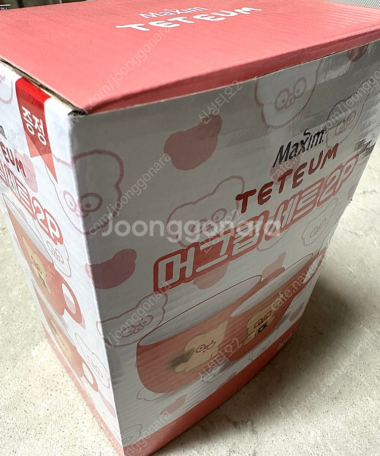 맥심 힌정 증정용 머그잔 2p﻿--3