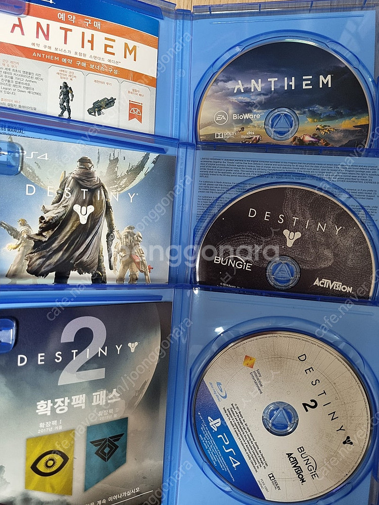 PS4 플스4 데스티니1, 2, 앤썸 일괄--2