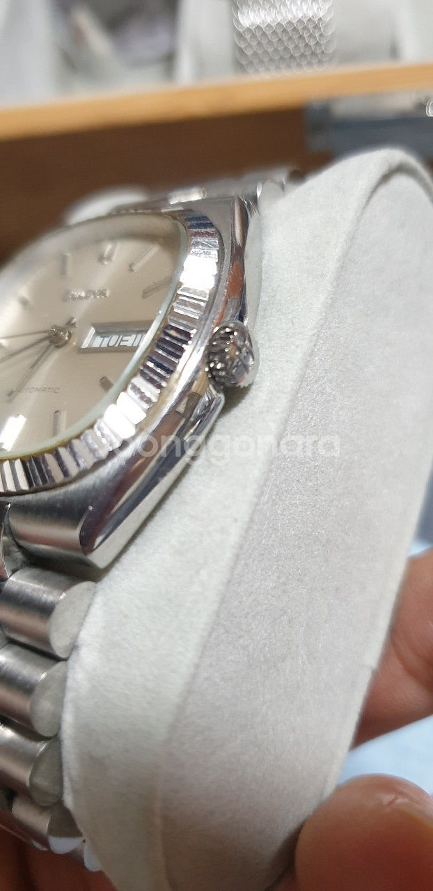 (판매-가격인하) 부로바 BULOVA 빈티지 사각 일체...--4
