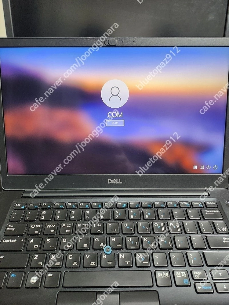 고성능 노트북 델 7490 i7-8650u 16g 이미지