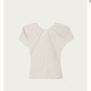 리본빛 Ribbonbit sally 샐리 puff blouse 퍼프 블라우스 아이보리/블랙
