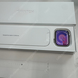 애플워치 8세대 스테인레스 스틸 45mm 실버 셀룰러+GPS