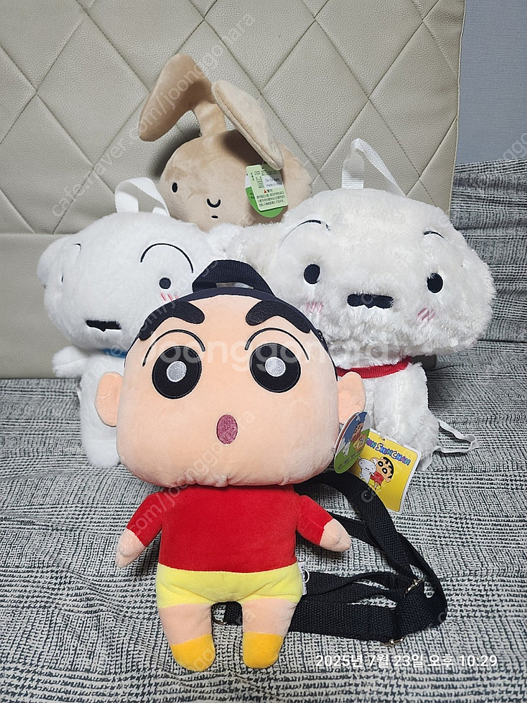 짱구,흰둥이,유리토끼 백팩세트--7