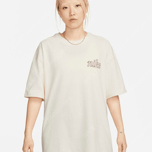 나이키 NSW 베어 티셔츠 아이보리 S