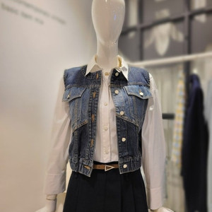 23 DEWL 듀엘 크롭 데님 베스트 66 / 랑방 마인 오브제 타임 럭키슈에뜨 산드로 마쥬 오르 시에 시스템